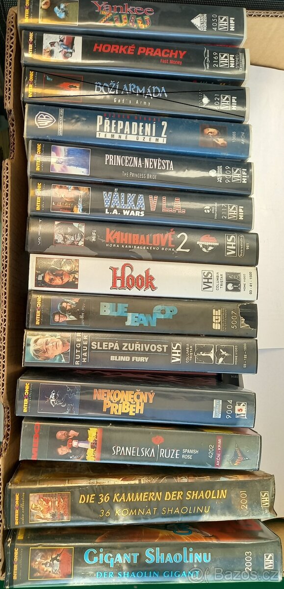 originální VHS kazety (videokazety) - 10