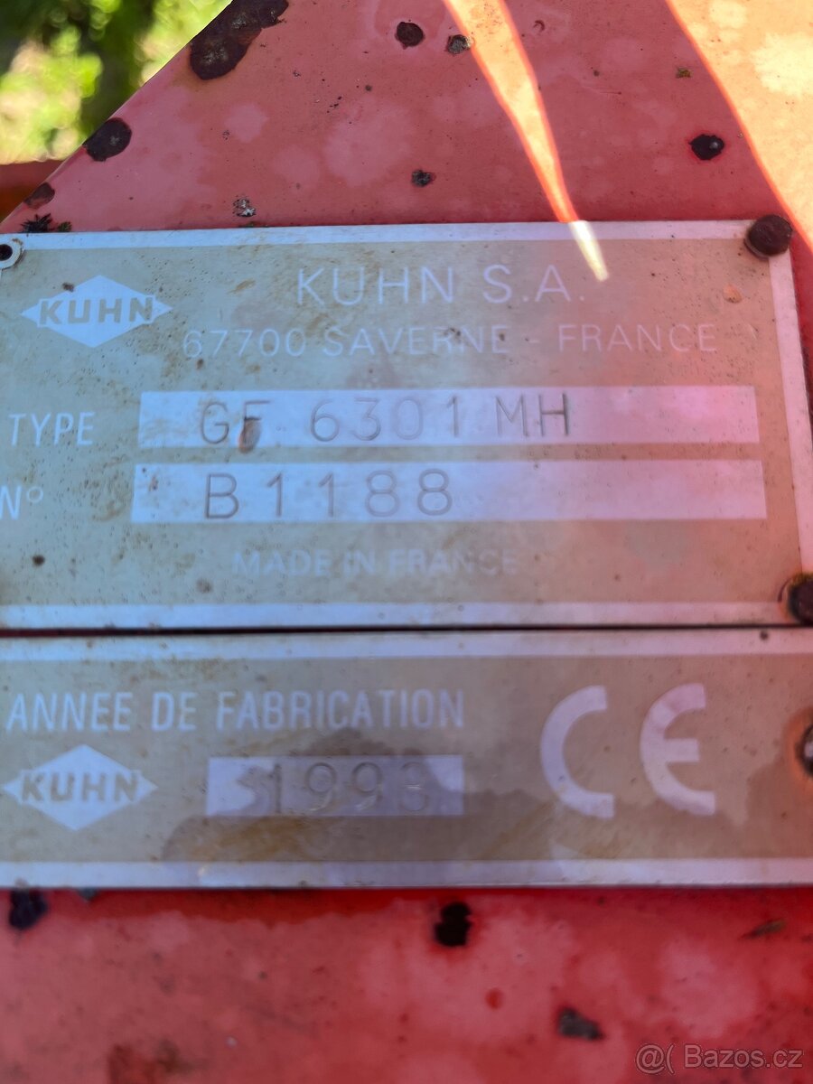 Obraceč píce KUHN GF 6301 MH - 10