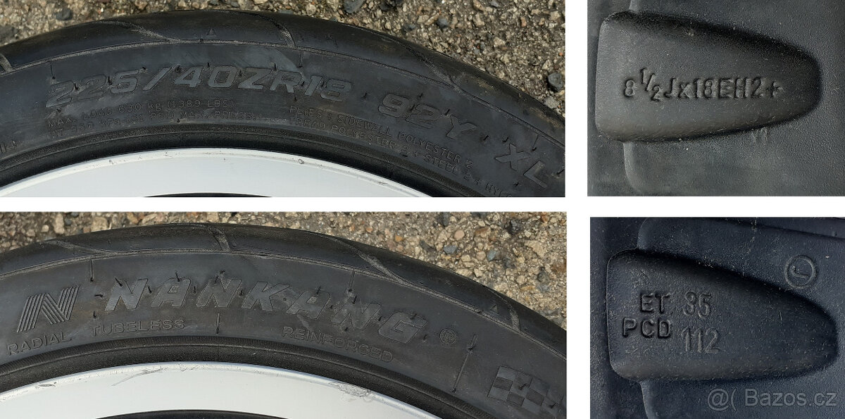 Kola 18" - VW / Škoda / Audi / Seat atd. 5x112 - Semislick - 10