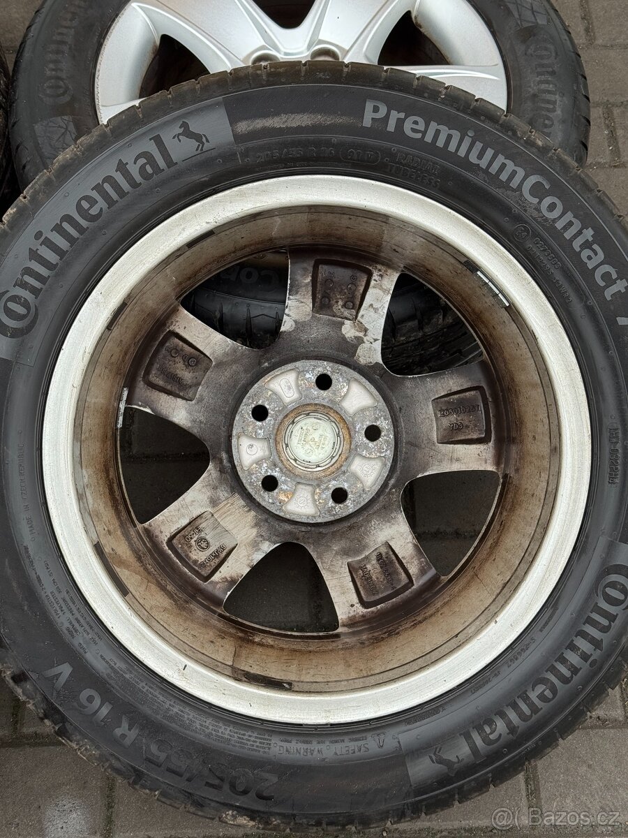 Letní alu kola Škoda Octavia 2 205/55/16 - 10