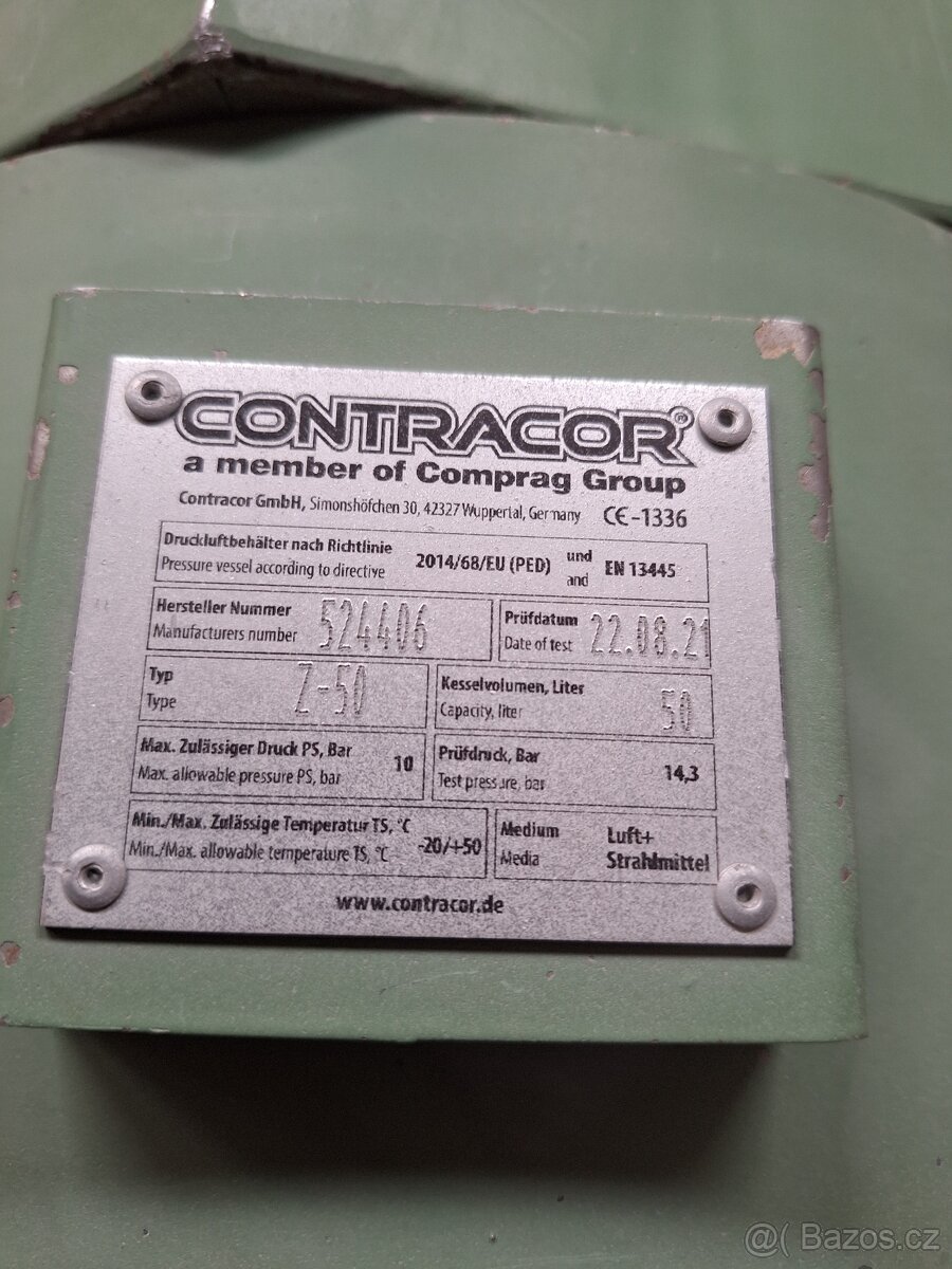 Pískovačka + Dieslový kompresor - 10