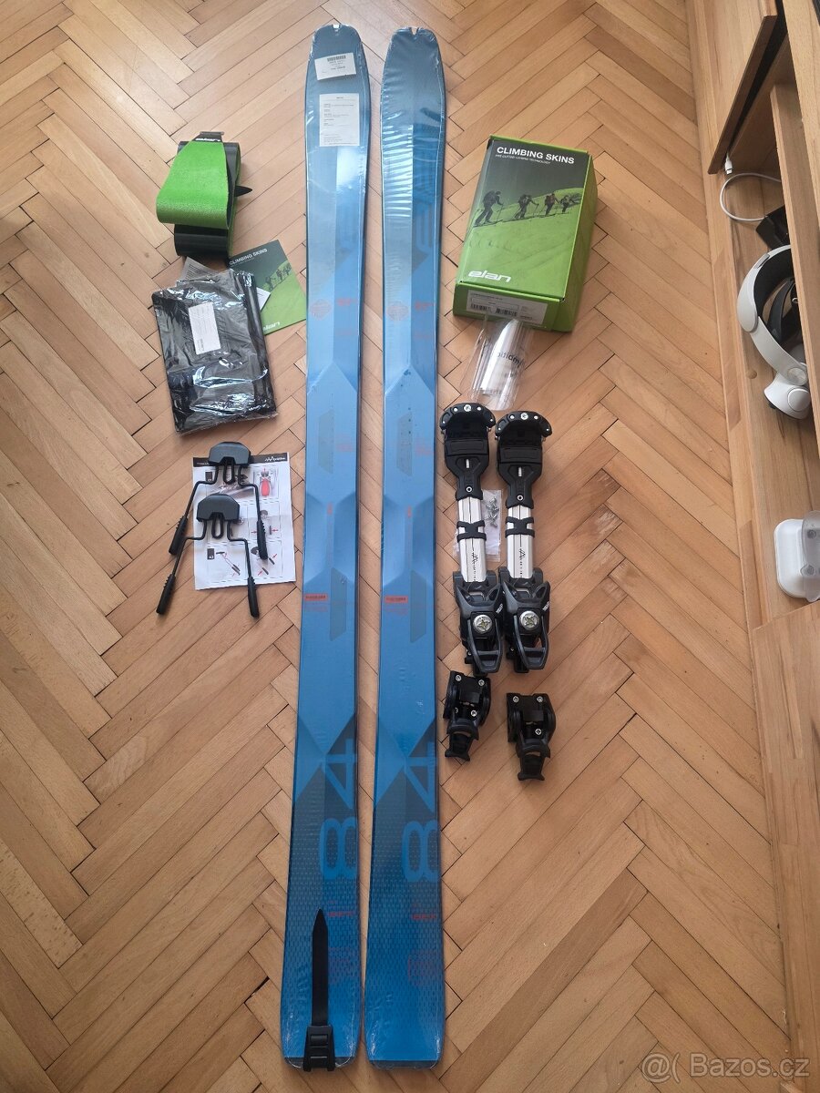 Skialpové kompletní lyže Elan IBEX 84 - 163 s pásy a vázáním - 10