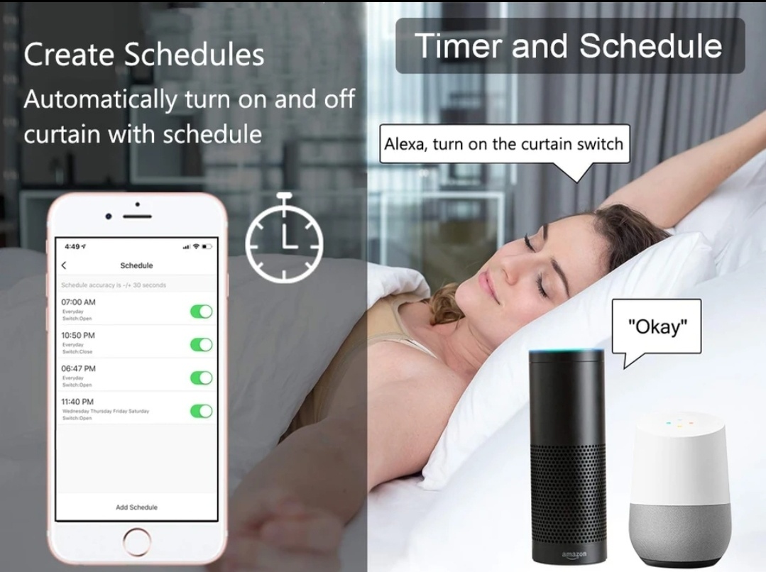 Prodám žaluziový wifi Tuya modul s RF ovladačem - 10