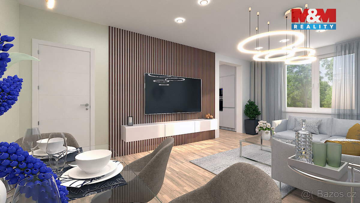 Prodej bytu 3+1, Třebíč, ul. Velkomeziříčská - 10