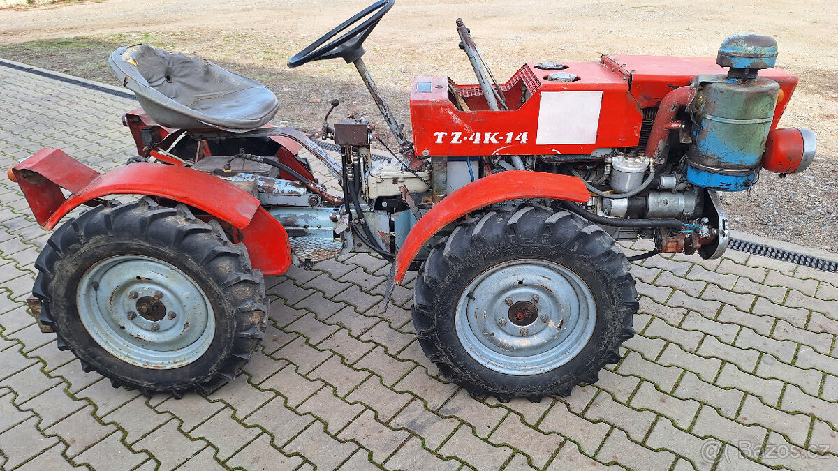malotraktor TZ - 4K - 14 Agrostroj Prostějov - 10