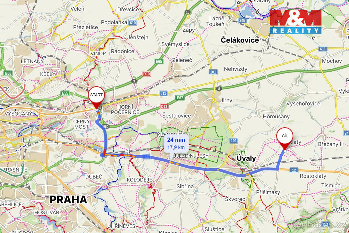 Prodej pozemku 1008 m² Tuklaty - 10