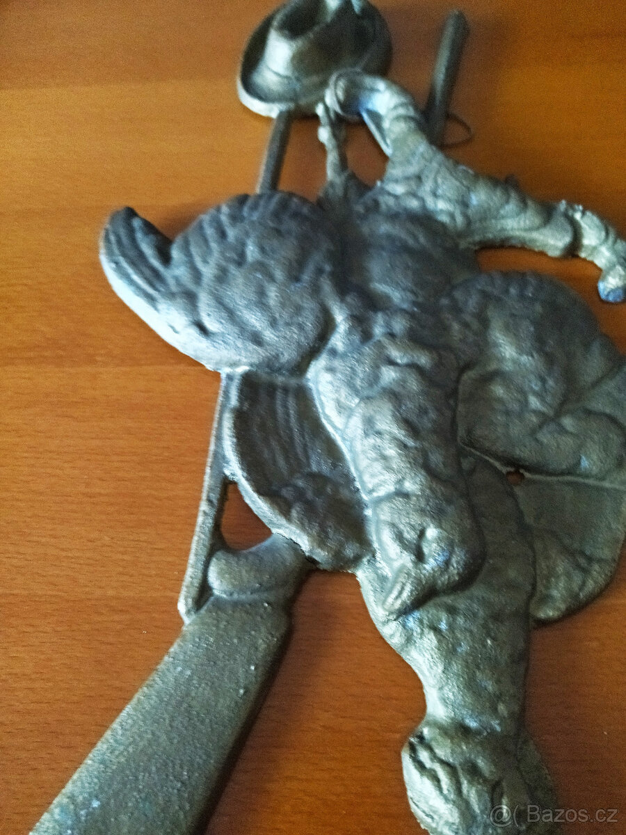 rámečky na dekoraci, retro dřev. polička,kovové odlitky, obr - 10