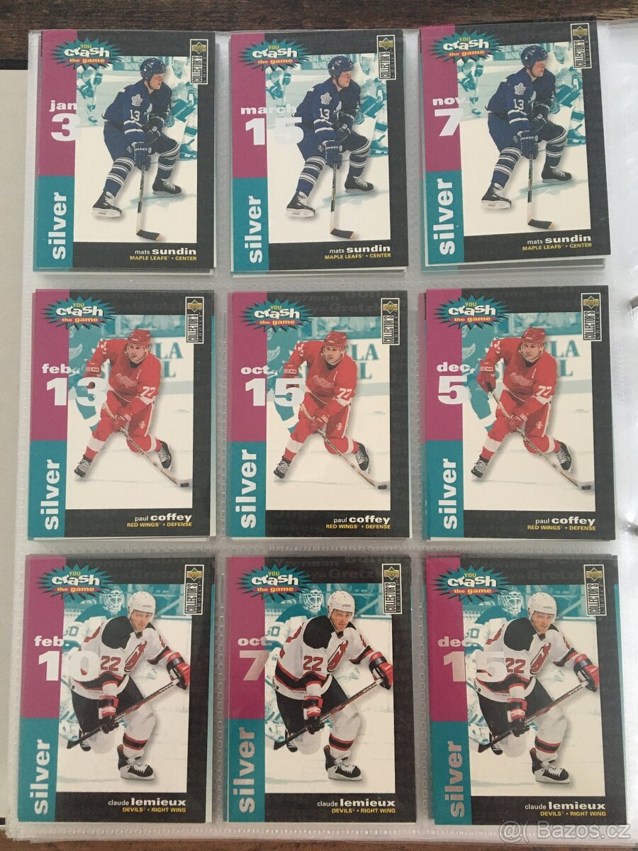 Hokejove Kartičky U Crash The Game 95/96 - 10