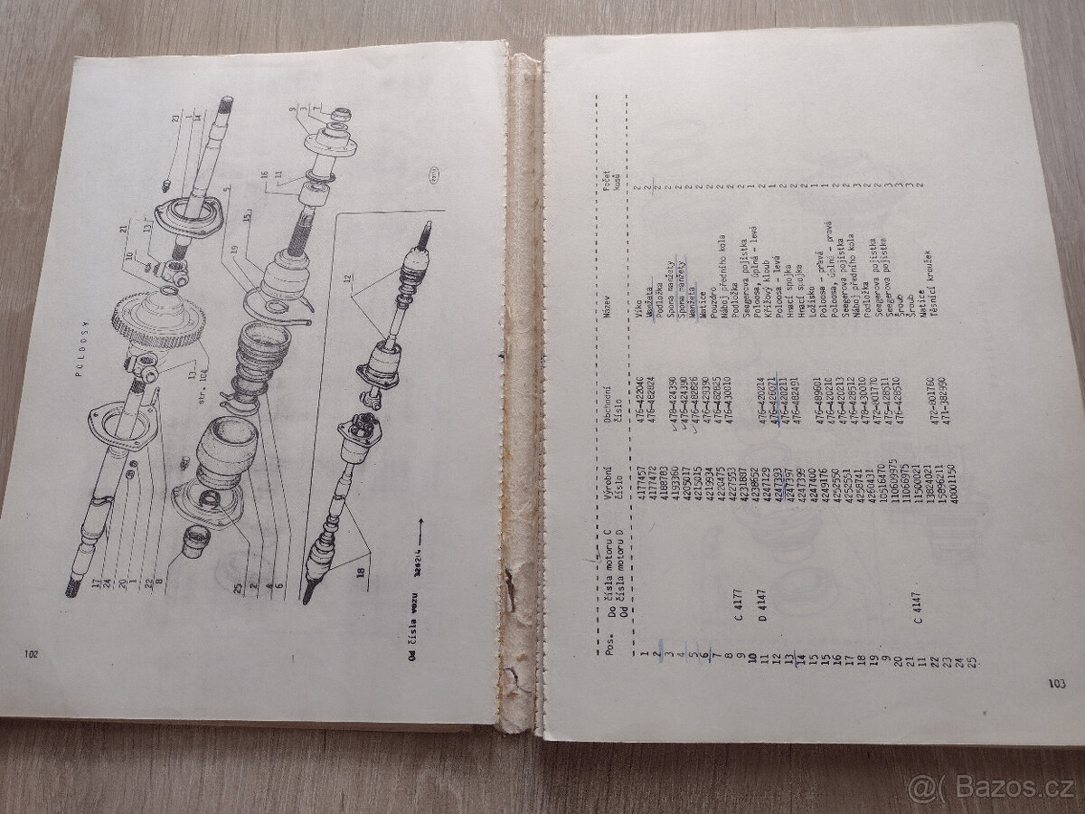 FIAT 128, KATALOG ND, MOTOTECHNA, 1975 - 10