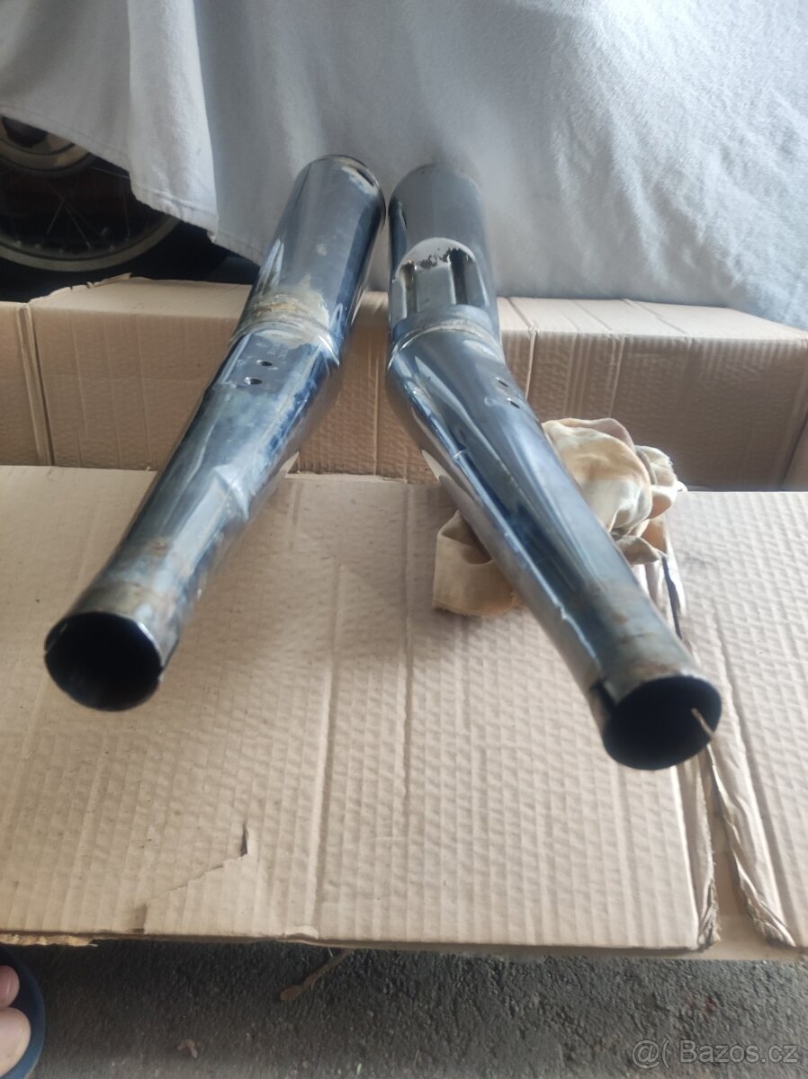 Originál výfuky BMW R60/5 - 10
