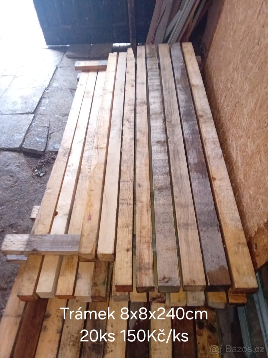 Prkna,fošny,trámy,levně - 10