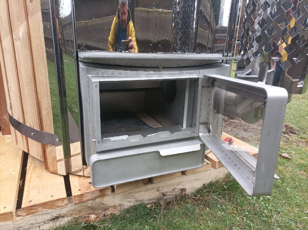 Koupací káď Marivox - oválná, koupací sud, hot tub - 10