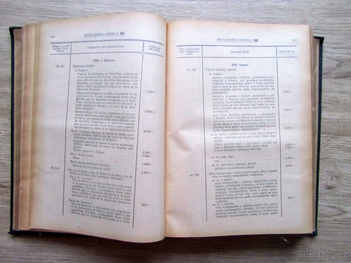 Sbírka zákonů a nařízení 1929 – prodej sbírky starých knih. - 10
