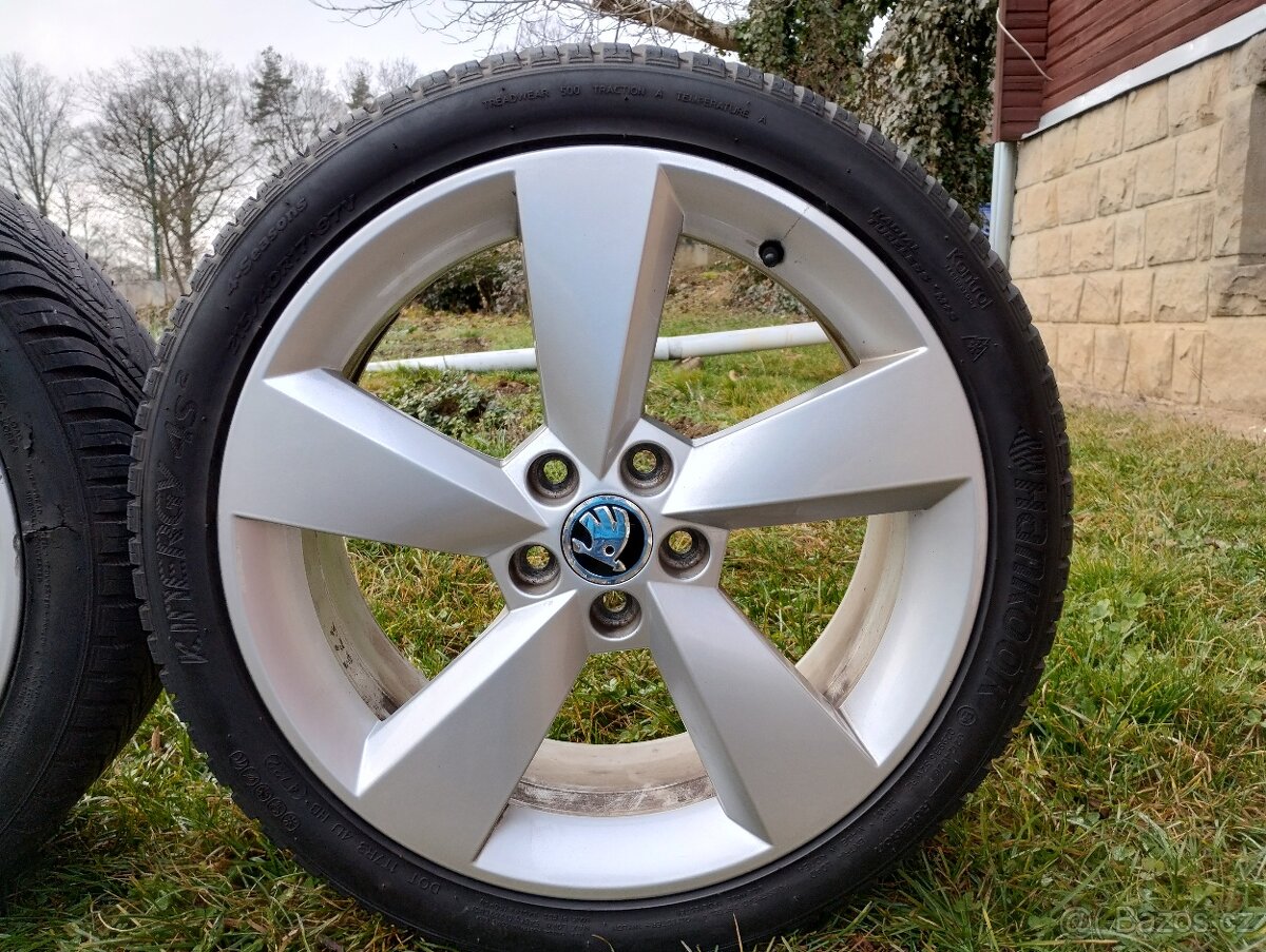 Originál ALU kola Škoda Rapid Fabia R17 - 10