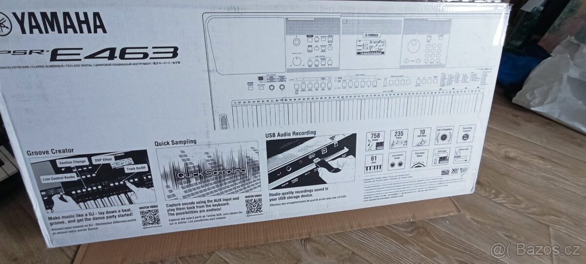 YAMAHA PSR E 463 - 10