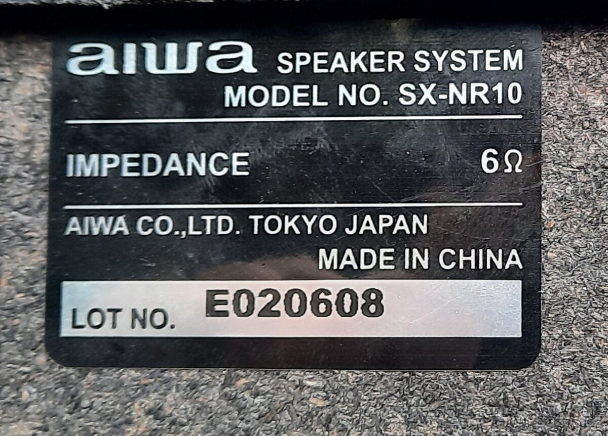 HiFi věž AIWA NSX-R10 + 2 Reprobedny bez D.O. - 10