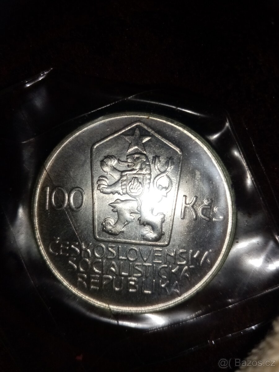 7ks 100Kčs Pamětní mince ČSSR / ČSFR - 10