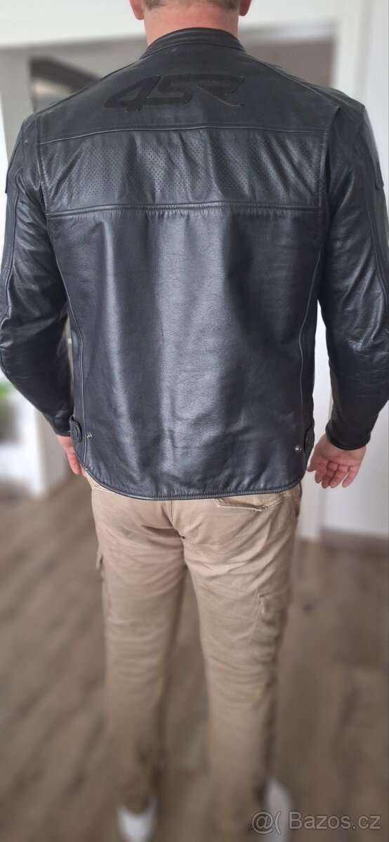 Kožená bunda 4sr Hooligan Black velvet - 10