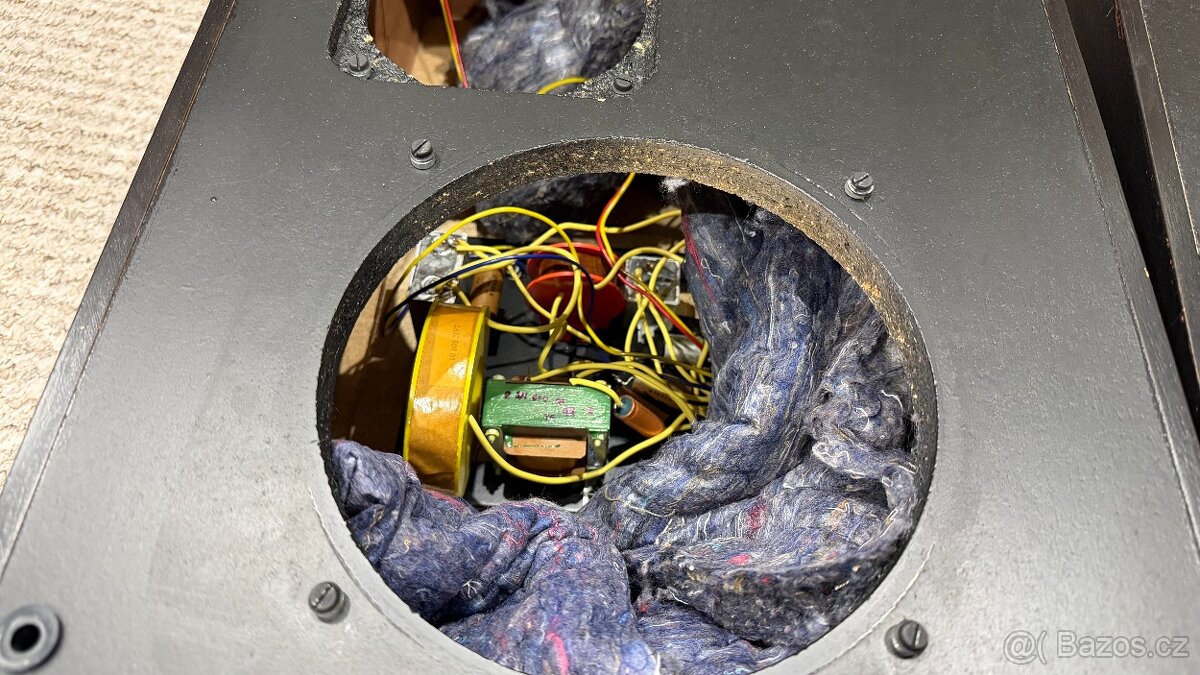 TESLA repro boxy ARS 1038 - korpusy + vyhybky - 10