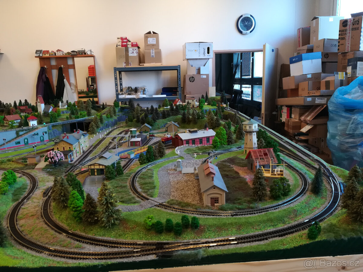 Kolejiště TT+N 350x220 cm - 10