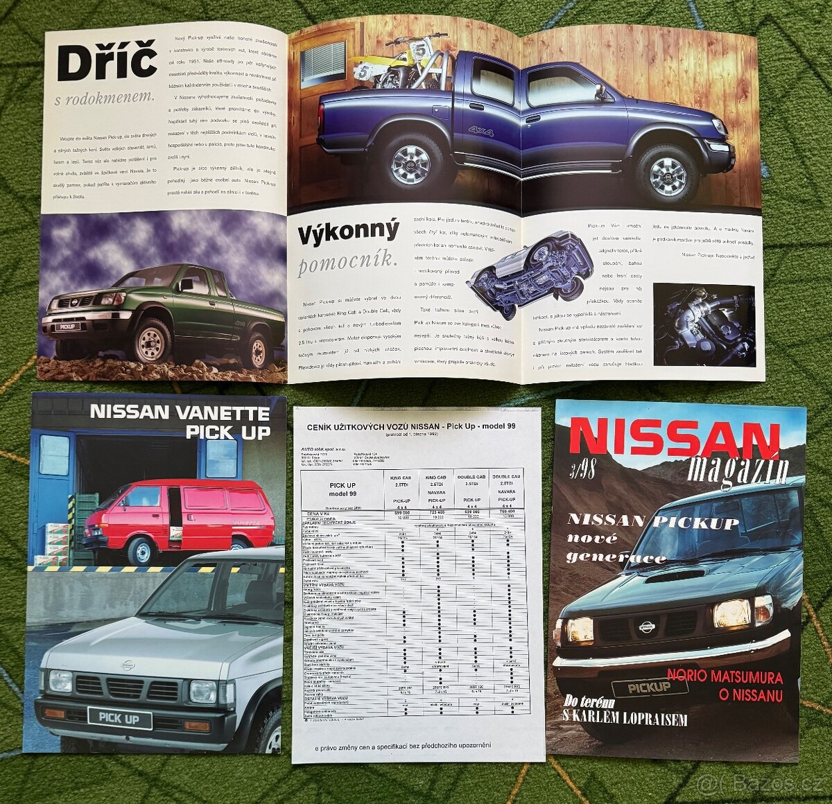 Nissan Terrano a Nissan Pick Up prospekty, katalog - 10