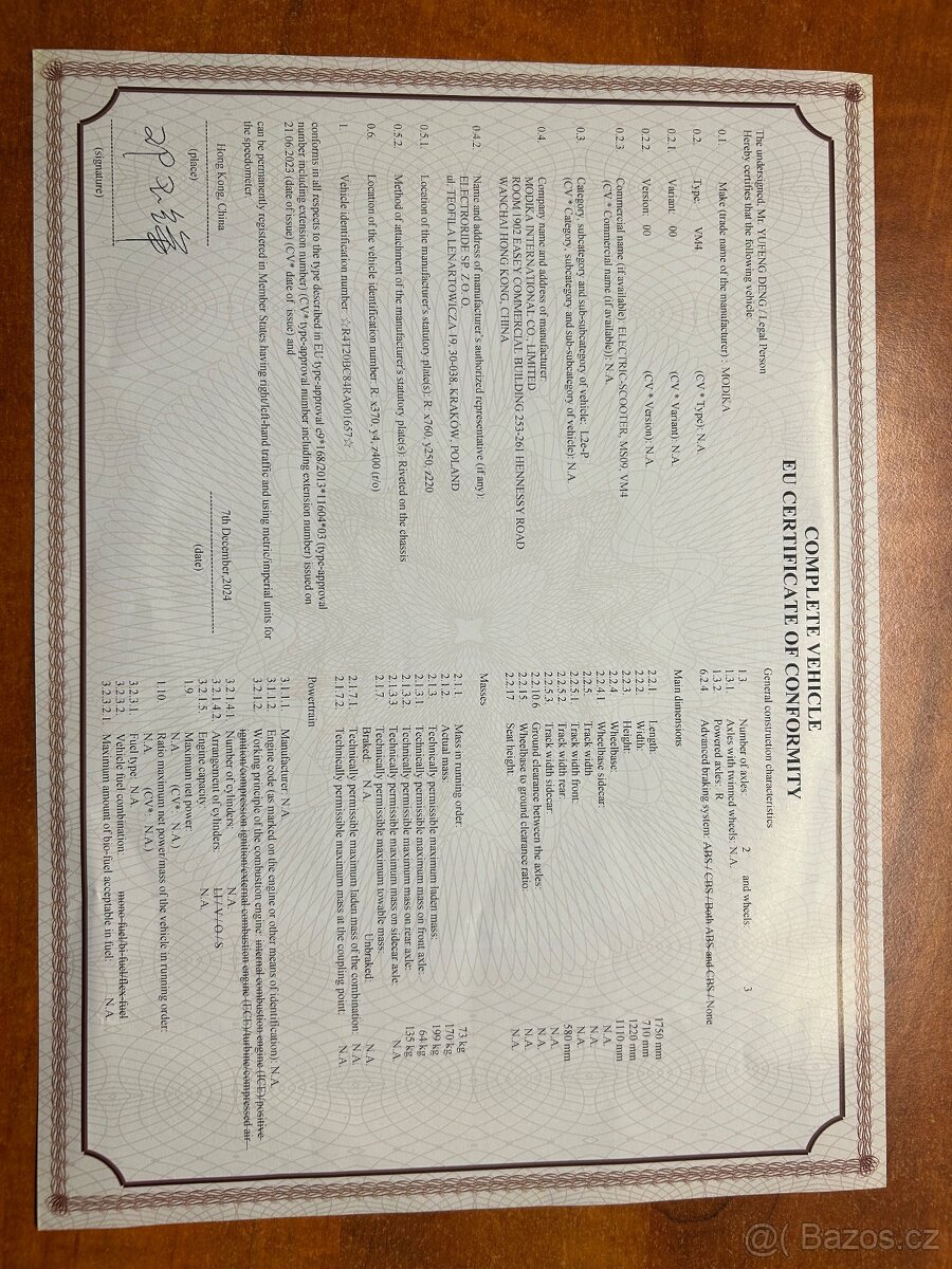 elektrická TŘÍKOLKA - 10