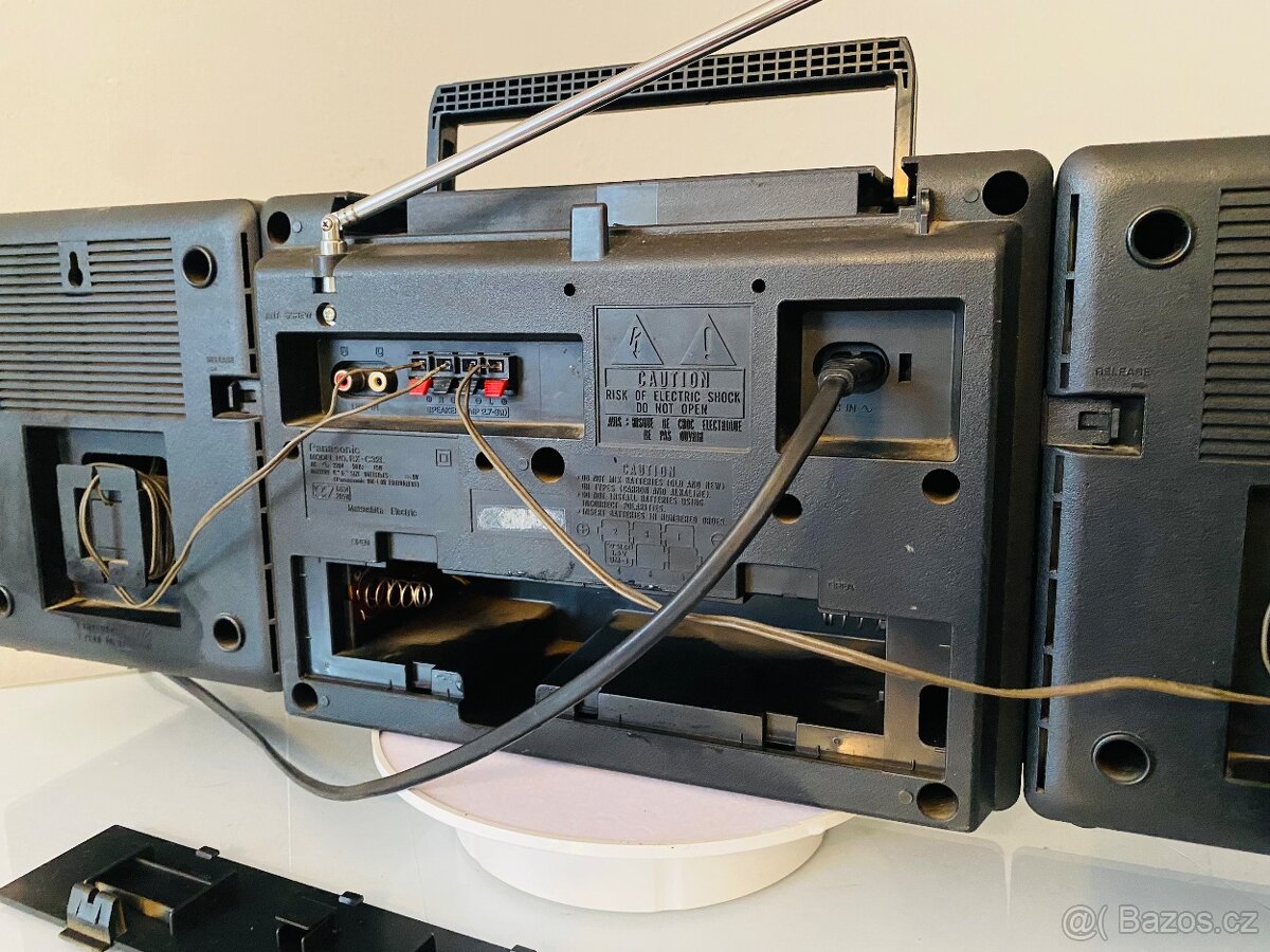 Radiomagnetofon Panasonic RX-C32, 80.léta - 10