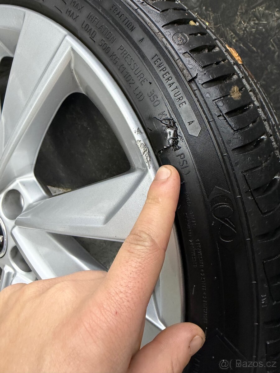 Alu 5x100 škoda R17 - 10