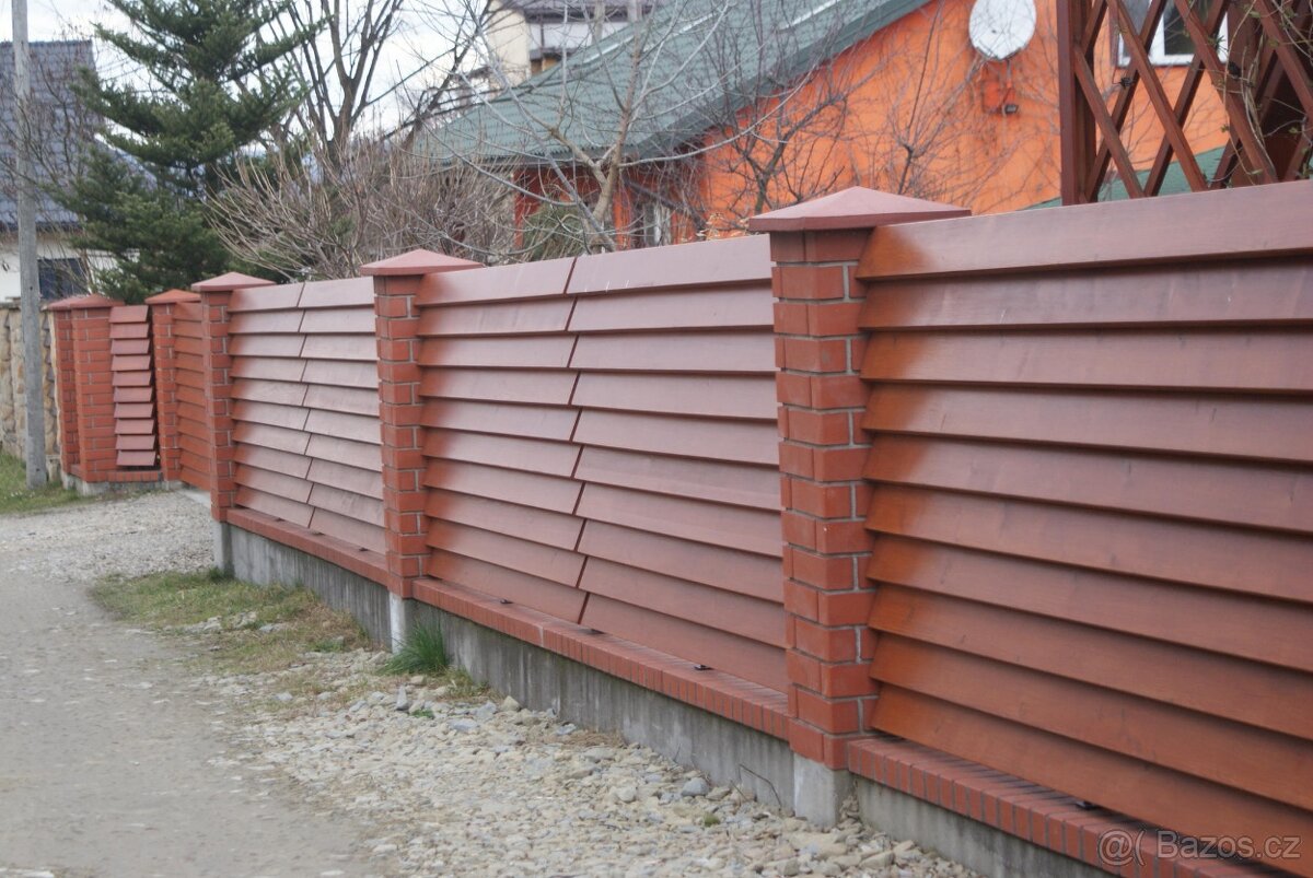 Stavba okenicového plotu svépomocí - 10