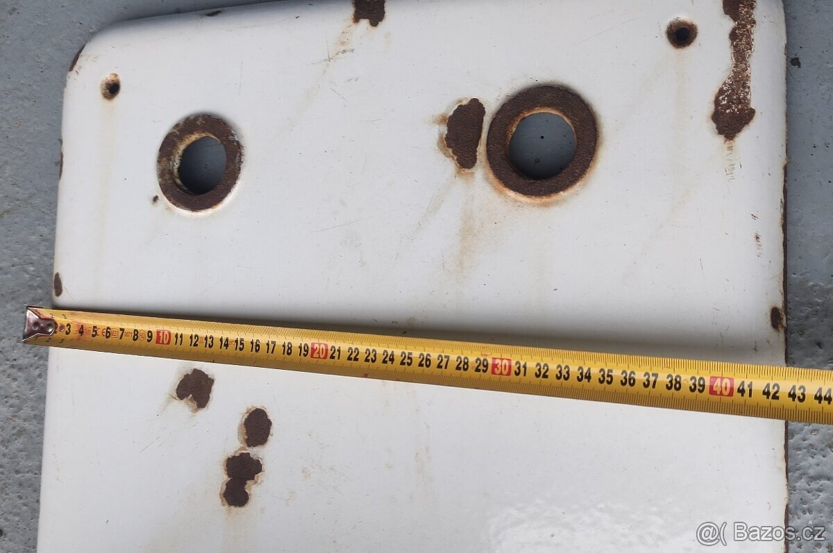 Starožitná výlevka litinová - 2 kohouty - 10