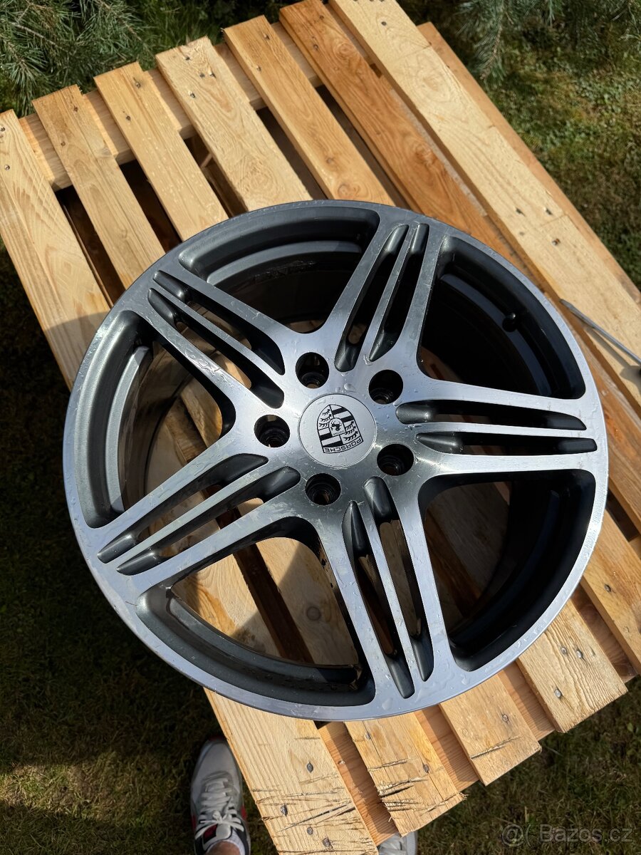 Porsche 911 alu kola r19 5x130 turbo dvourozměr - 10