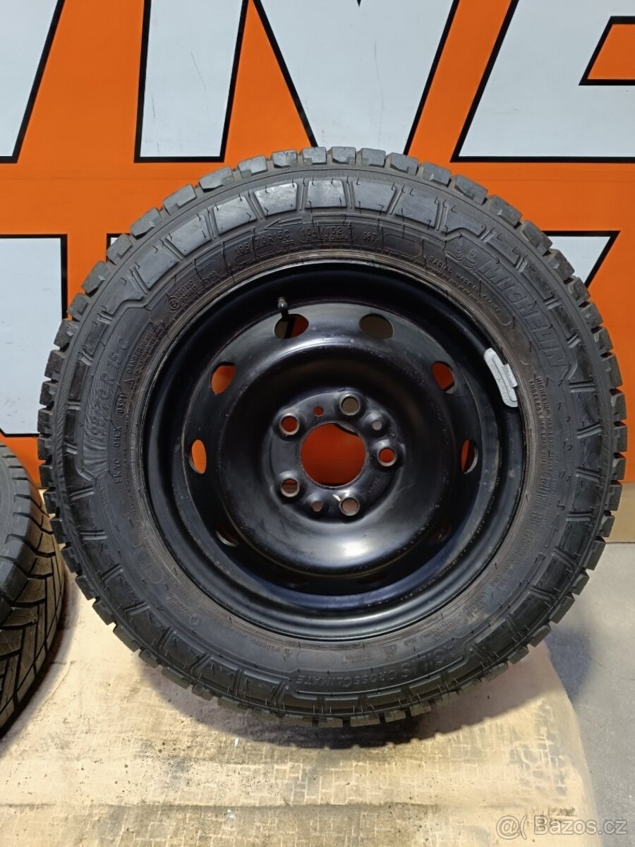 Kompletní celoroční kola na Fiat Ducato 195/70R15C - 10