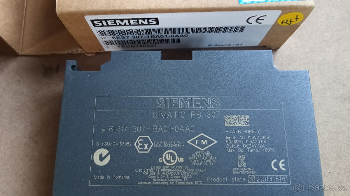 PLC Siemens SIMATIC - panel, modul, napájecí spínaný zdroj - 10