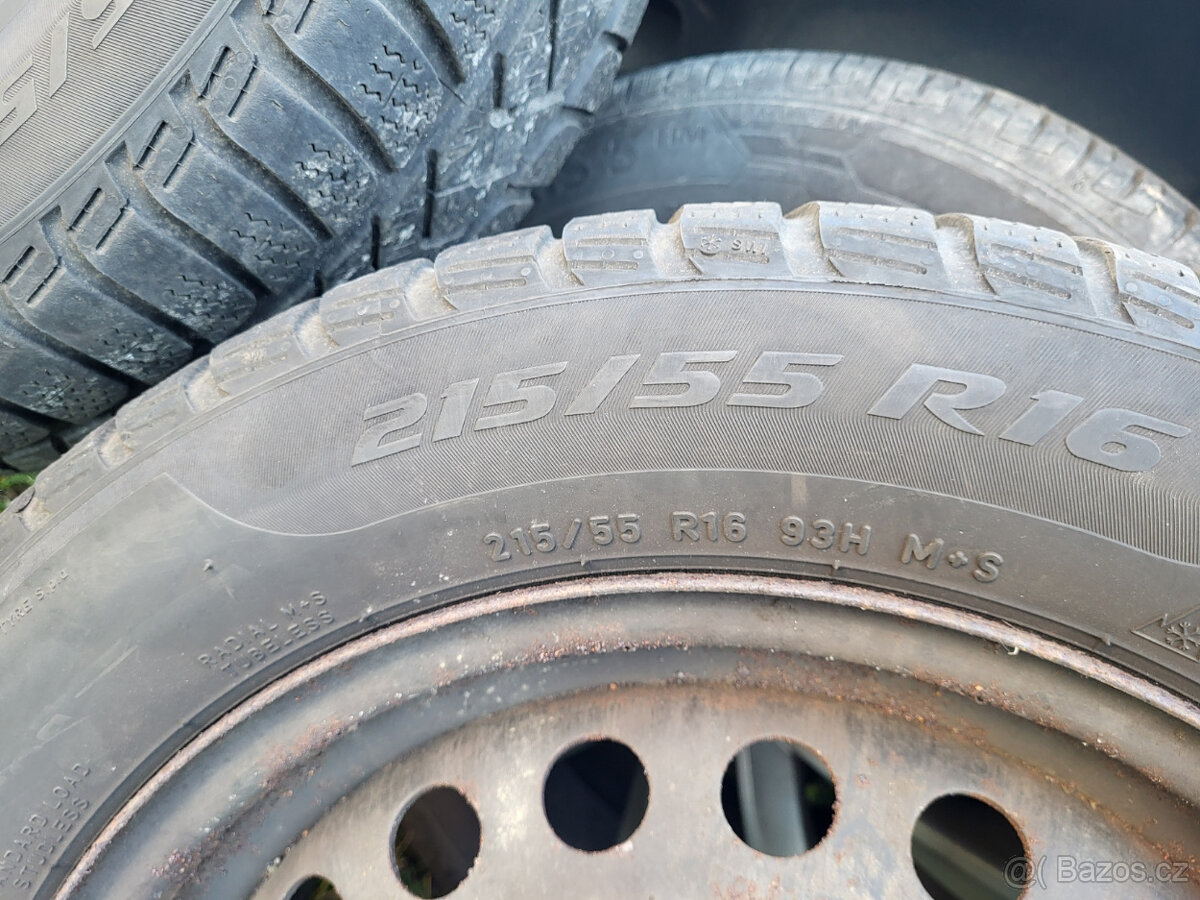 Zimní pneumatiky s disky původně na Ford Mondeo, a další - 10