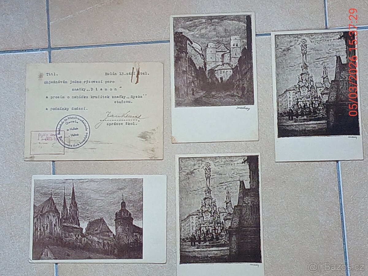Pohlednice prošlá poštou. - 10