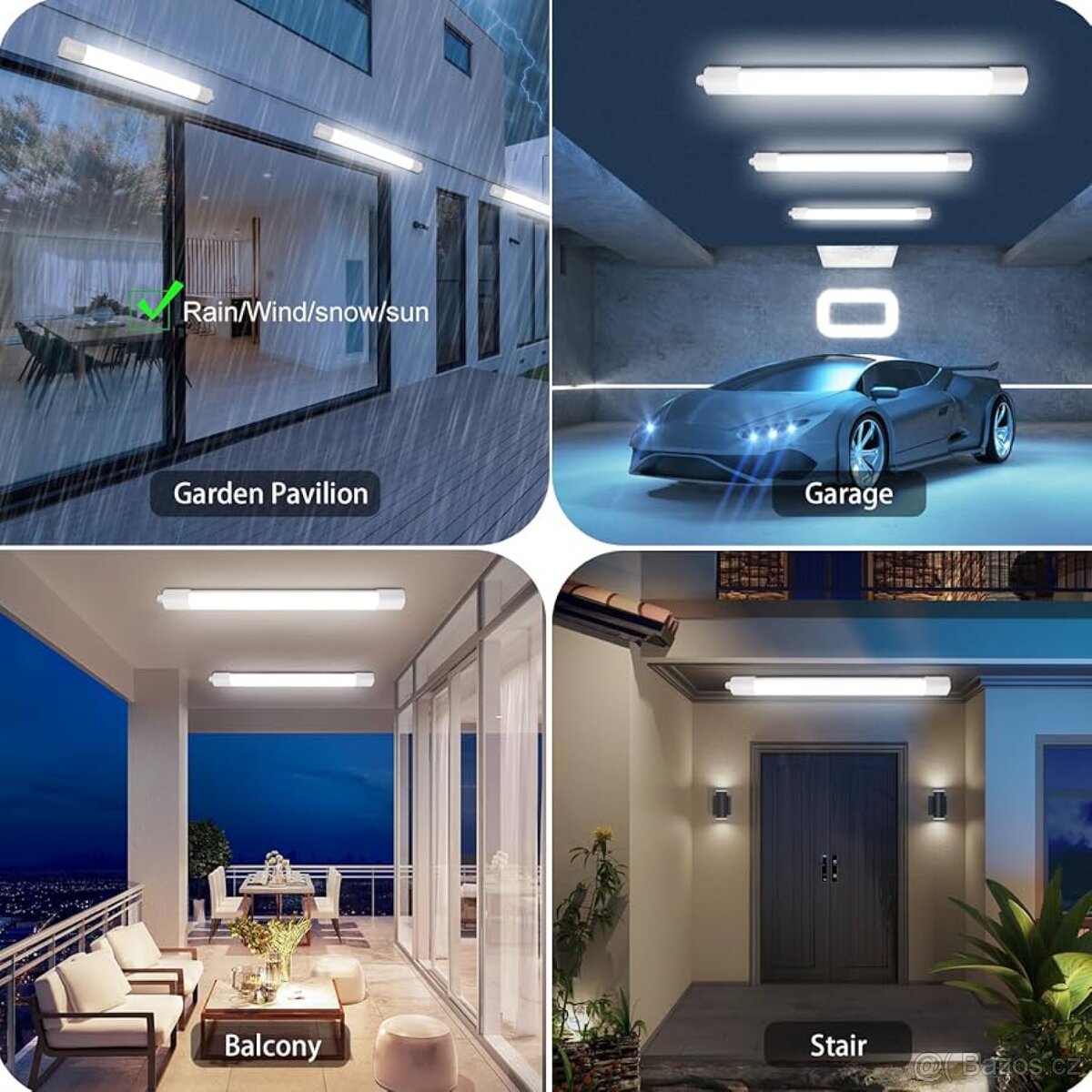 Led zářivky voděodolné 20 Watt , 60 cm - 10