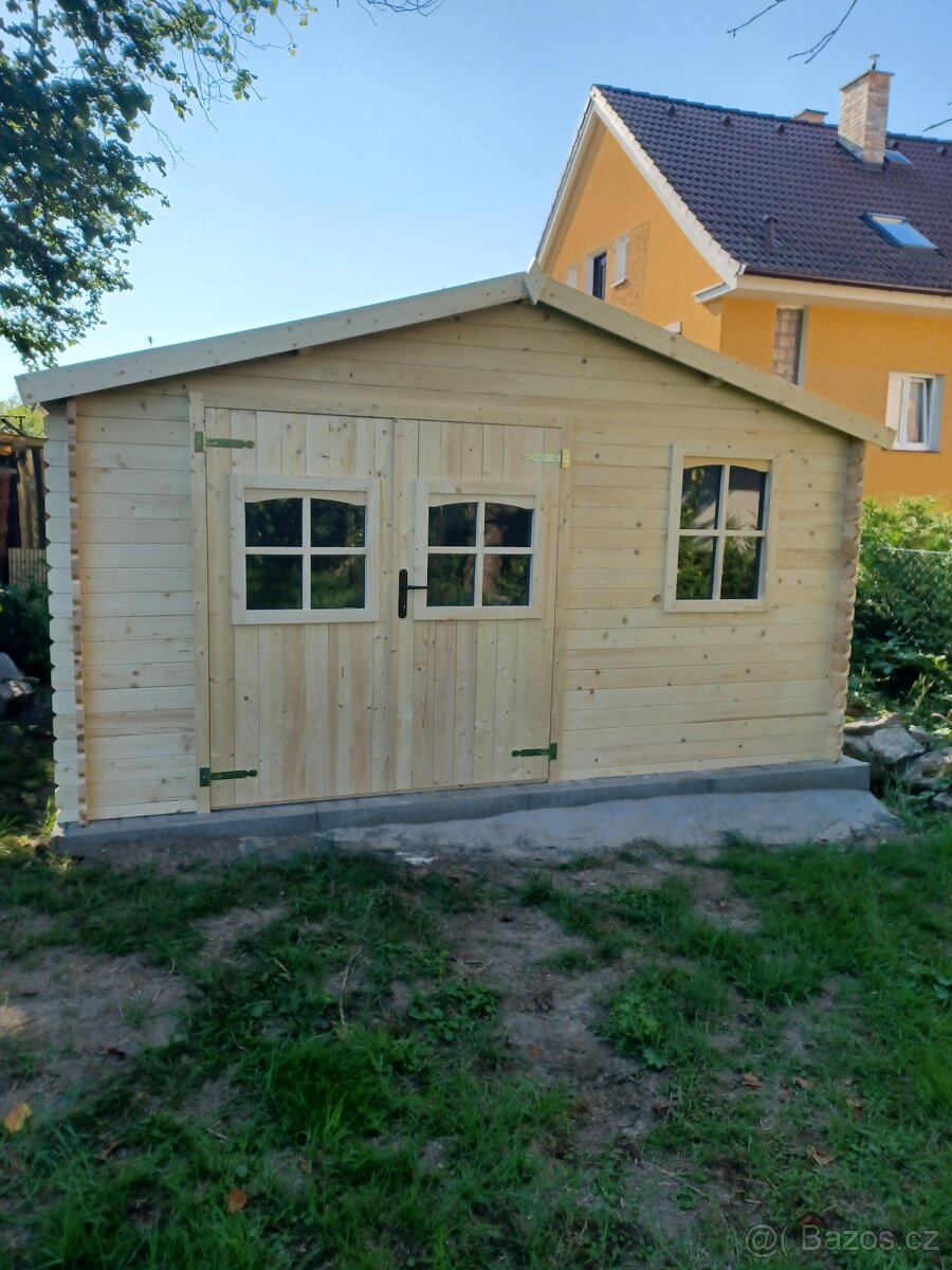 Zahradní domek 4x3 metry síla 28mm - 10