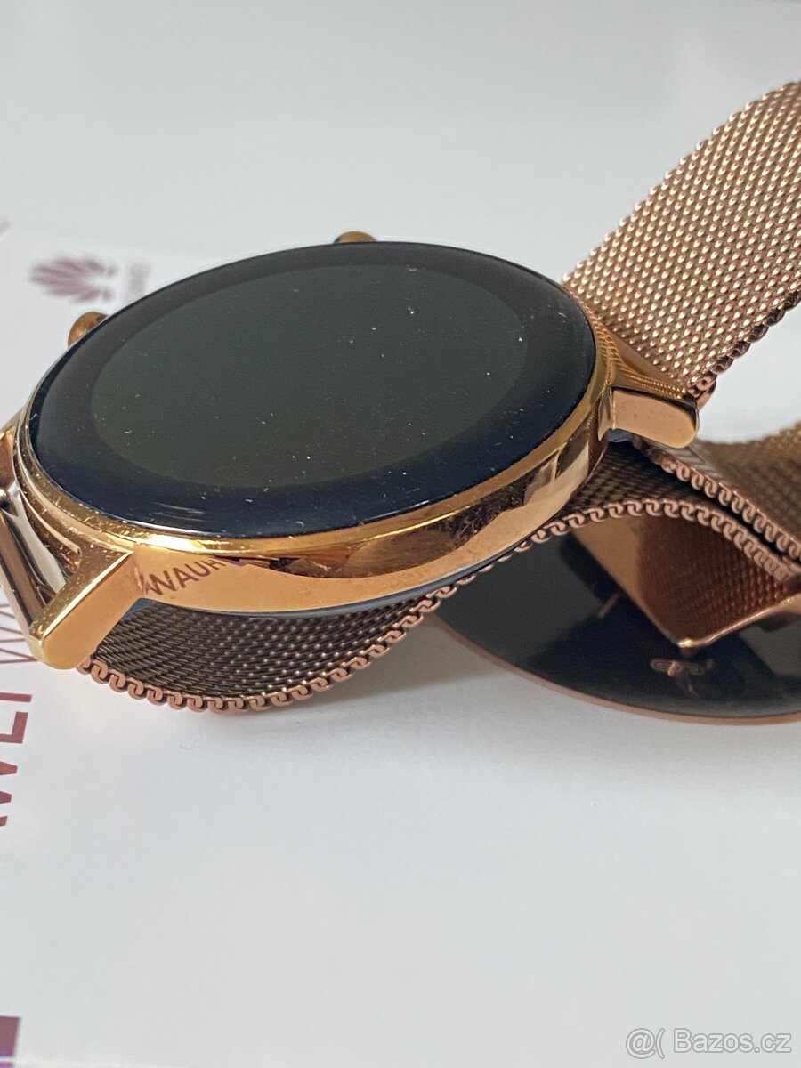 Dámské Smart hodinky Huawei Watch GT2 Refined gold - 10