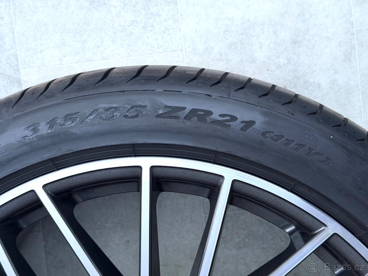 Porsche Cayenne R21 285/45 315/40 Letní Pirelli - 10