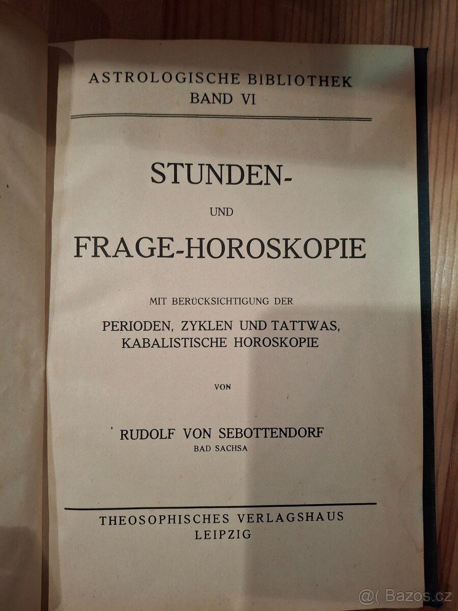 Prodam staré knihy Německé - 10