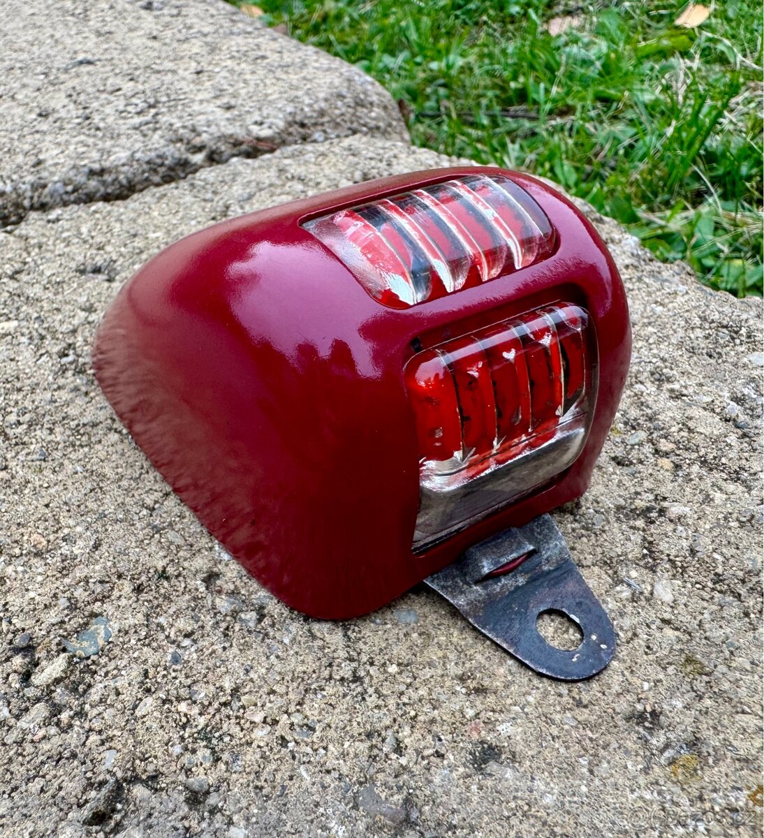 Jawa ČZ kývačka, půllitr, Velorex - zadní světla - 10