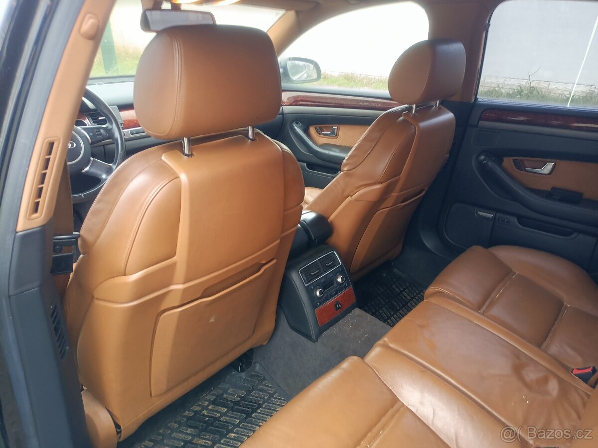Audi A8 4.0 TDI V8 • 2004 • Pojízdná • Na opravu / projekt • - 10