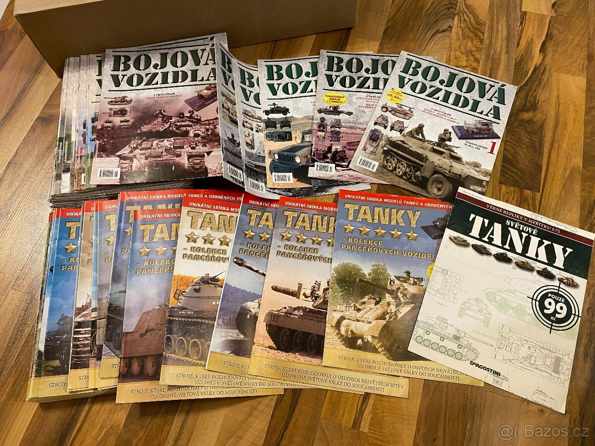 Sbírka modelů tanků a bojové techniky - 10