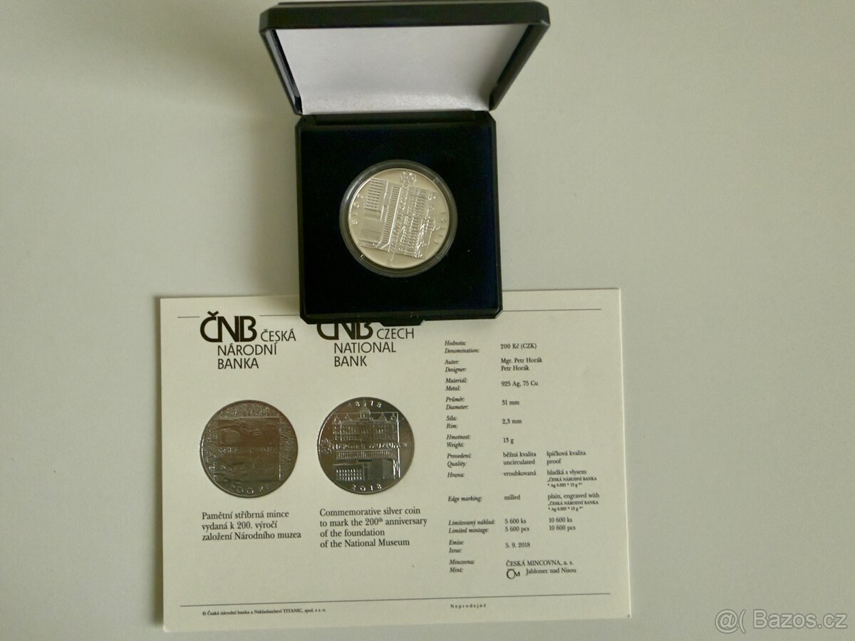 Stříbrné mince - 10