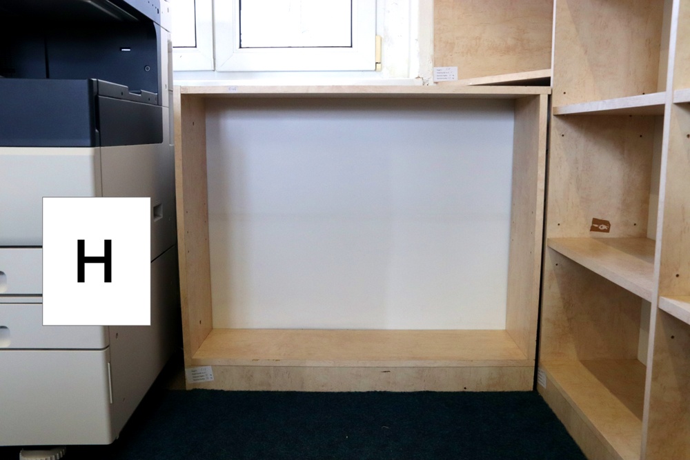 Dřevěné regály, dětský herní kout - prodej - 10