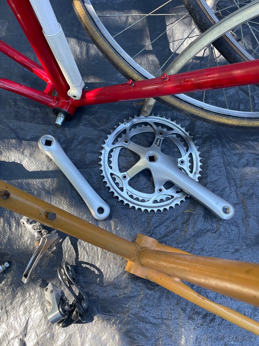 Rám kola pedály měnič kliky osa brzdy - 10