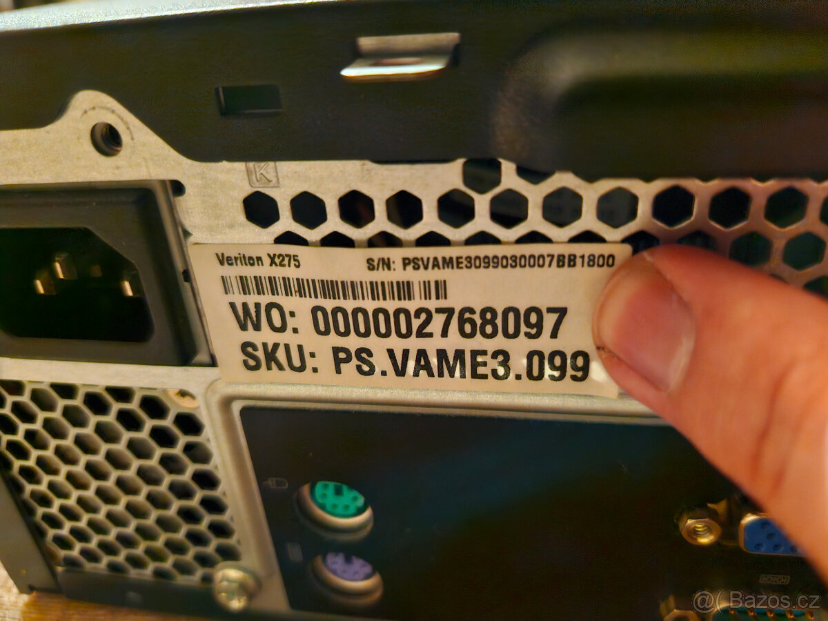 Malý stolní počítač Acer Veriton X275 SSD Win 11 - 10