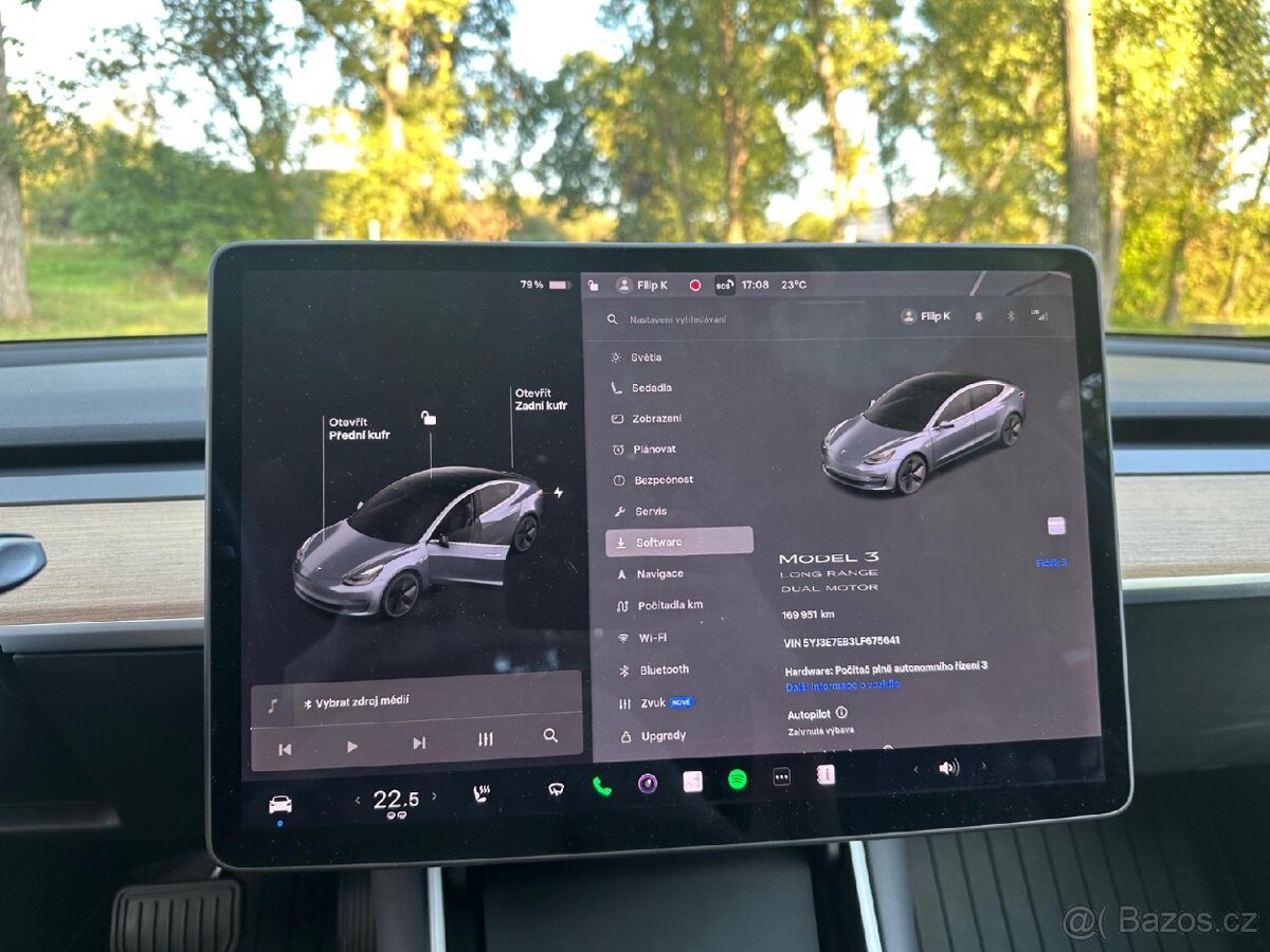 Tesla model 3 LR Záruka DPH Acceleration Boost - 10