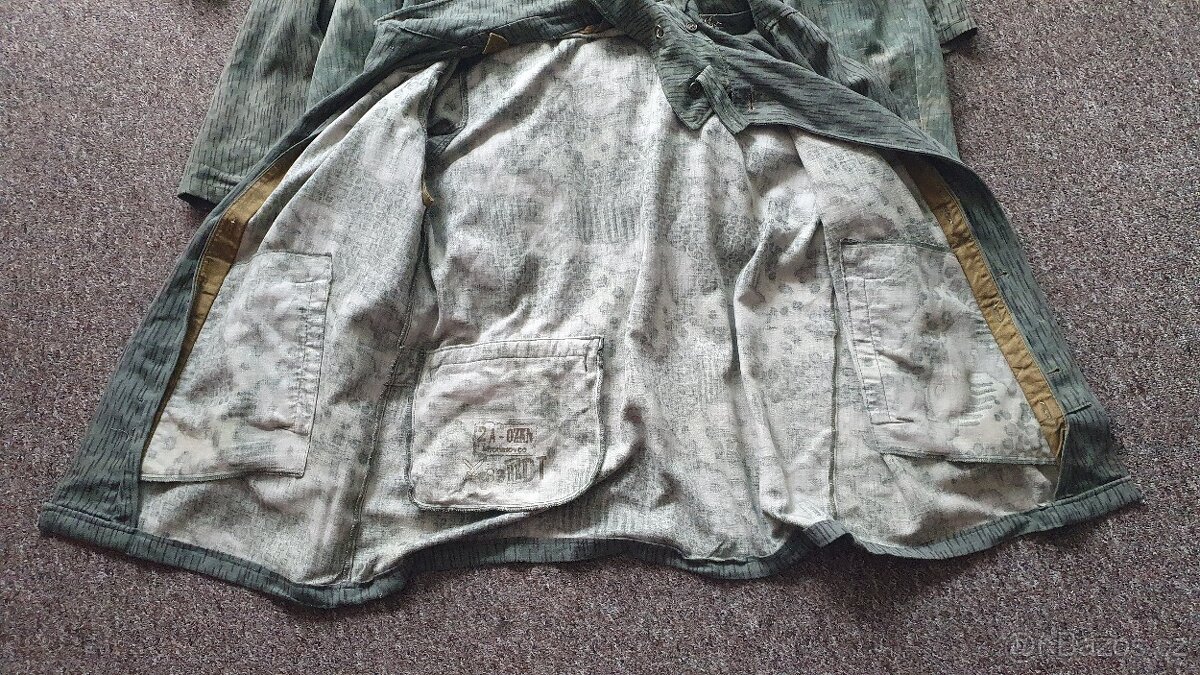 Vojenské maskáče vz.60 ČSLA, NVA, čepice - 10