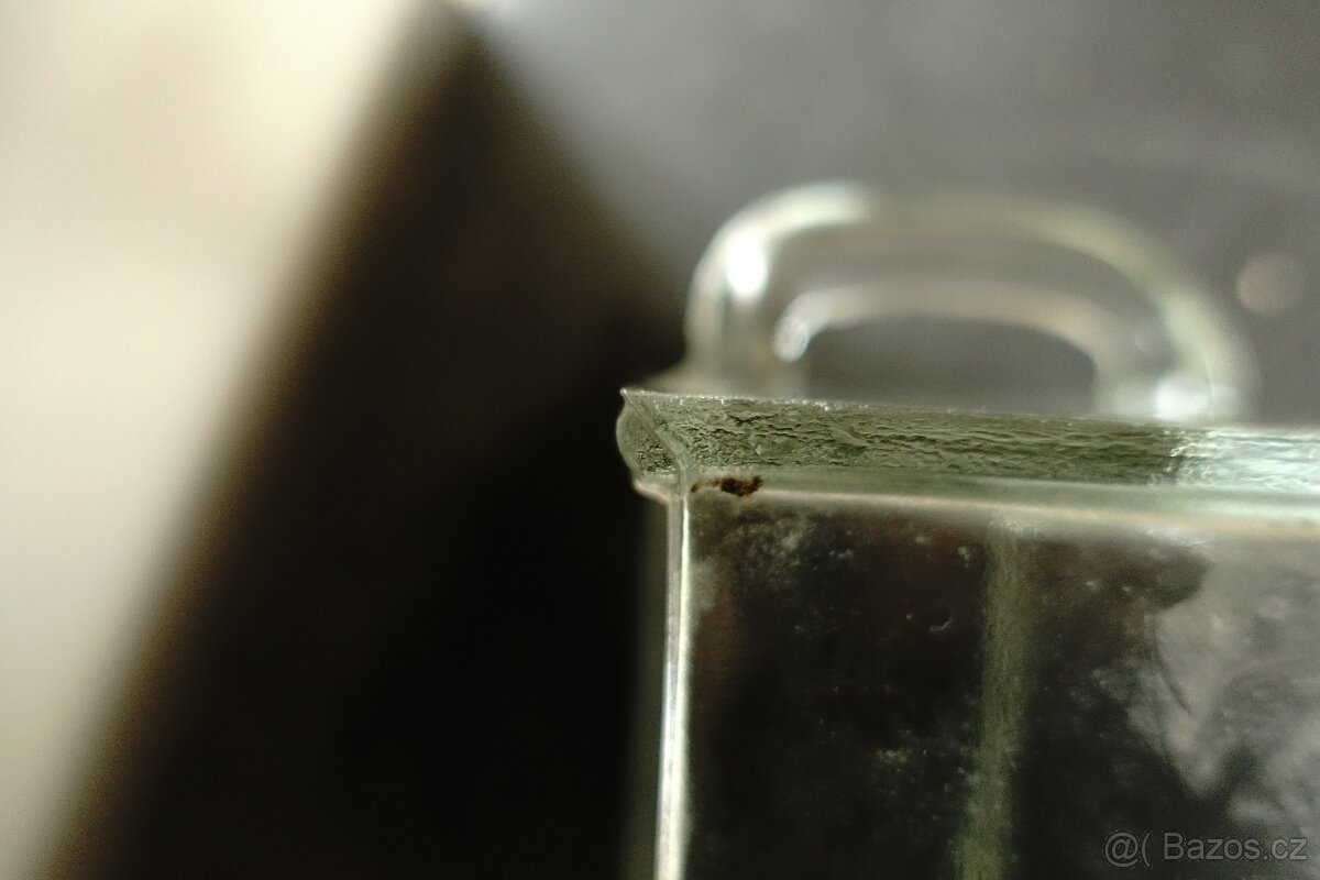 Retro dóza, skleněná nádoba na potraviny - 10